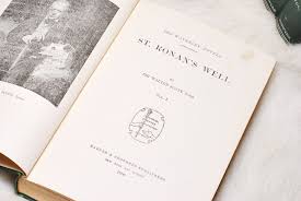Antique Collectible Waverley Novels Sir Walter Scott Thistle Edition 44  Books