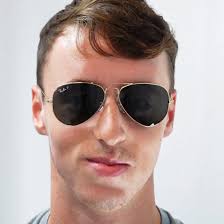 Aviator Mirror Ray Ban Gold Rimmed Glasses Ray-Ban Aviator Sunglasses  Bundle With Blue Mirror India