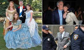 She spoke alongside her lawyer, gloria allred, in manhattan, new york. Shocking Photo Of Epstein Weinstein And Maxwell Attending Princess Beatrice S 18th Birthday Party Daily Mail Online