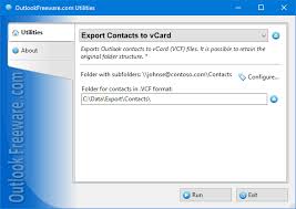 How to deal with received vcards. Export Contacts To Vcard Outlook Freeware