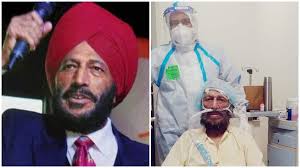 Milkha singh wife nirmal kaur was the former captain of the indian women volleyball team. Milkha Singh Showing Continuous Improvement In Covid Fight Wife Battling It Bravely The Indravan