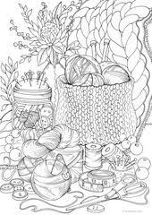 Knitting Favoreads Coloring Club Detailed Coloring Pages Flower Coloring Pages Elephant Coloring Page