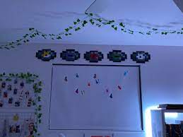 Minecraft Disc Decor In 2021 Minecraft Room Decor Minecraft Room Indie Room Decor
