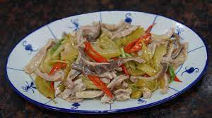 鹹菜炒豬肚 潮汕傳統家常菜 美味又下飯 天天吃不膩 潮州山哥 youtube クッキング 美味 潮州