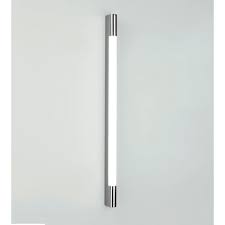 Bathroom wall light opal glass shades chrome finish wattage: Modern Led Strip Light For Providing Light Over Bathroom Mirrors