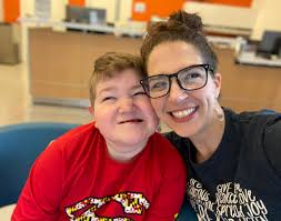 It's MRI day for this awesome guy, and we're all checked in at Hopkins.  He's looking forward to food