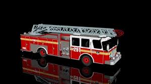 Fire truck engine tin tinplate car blechmodell voiture model latta handmade vw. Fdny Firetruck 3d Model Turbosquid 1518691