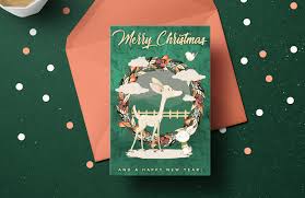 Explore our wide variety of styles and designs to find this year's christmas card, then add your personal touch. Create A Christmas Greeting Card In Adobe Photoshop Tutorial