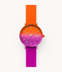 Her father, robert dunn, was found not guilty by reason of insanity in 2001 and confined to the colorado mental heath institute. Aaren Ombre Three Hand Multi Colored Silicone 36mm Watch Skw2902 Skagen