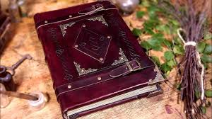 Binding A Mystical Handmade Grimoire Book Of Shadows Youtube