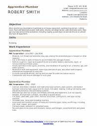 Maybe you would like to learn more about one of these? Apprentice Plumber Resume Samples Qwikresume