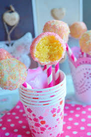 Cake Pop S Au Citron Gateau Sucette Recette Popcake Recette Chocolat Blanc
