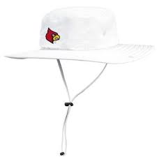 Louisville Cardinals Adidas Safari Bucket Hat White Louisville Cardinals Bucket Hat White Cardinals
