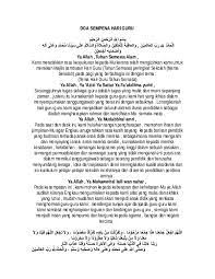 Kami sedar ya allah tanpa bantuan dan hidayahmu segala nikmat yang kami kecapi selama ini tiak akan wujud. Doc Doa Sempena Hari Guru Kawashima De Magika Academia Edu