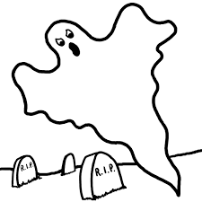 How to make a friendly origami halloween ghost!: Free Printable Ghost Coloring Pages For Kids