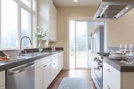 A countertop cannot be higher than the distance between the ground and the bent elbow. The Optimal Kitchen Countertop Height