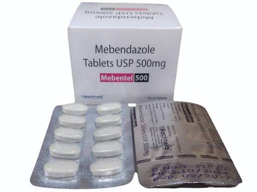 Mebendazole 500mg Tablet, For Antiworm, Packaging Type: 1x10 Tablets at ₹ 100/stripe in Nagpur