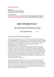 Sonne also appears on the compilation album made in germany: Die Innere Welt Das Geheimnis Der Schwarzen Sonne Pages 1 50 Flip Pdf Download Fliphtml5