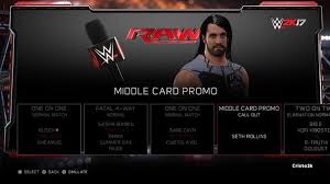 Cheatbook is the resource for the latest cheats, tips, cheat codes, unlockables, hints and secrets to get the edge to win. Wwe 2k17 Guide How To Cut A Good Promo For Extra Vc