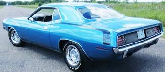 Image result for Bright Blue 1970 Barracuda
