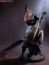 Mamegyorai Limited Silent Hill 2 Red Pyramid Thing 1 6 Pvc Statue Silent Hill Pyramid Head Silent Hill Film