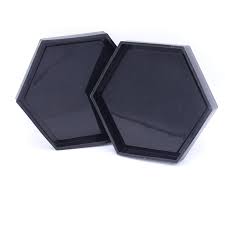 Pebeo resin silicone moulds 2 hexagonal coaster mould pack - Local Art Shop