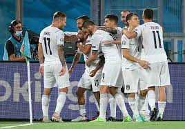 Исход матча на олимпийском стадионе в севилье решило дальнее. Spinazzola The Best Mancini Makes No Mistake Time News Time News