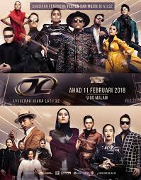 Anugerah juara lagu 32 (ajl32) merupakan konsert dan majlis penghargaan tahunan bagi karya muzik malaysia yang diperkumandangkan dalam carta muzik muzik tv3 musim 2017. 12 Lagu Berentap Dalam Anugerah Juara Lagu 32 2017 Gabungan Fesyen Vs Muzik