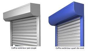 Volet roulant rénovation faible encombrement. Volet Roulant Alu Moustiquaire Integree Pose En Renovation Volet Direct Usine