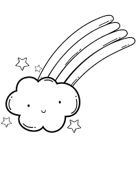 Search through more than 50000 coloring pages. Rainbow Cloud Coloring Page Free Printable Coloring Pages For Kids