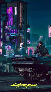 Cyberpunk 2077 Wallpaper Hd Phone Backgrounds Night City Game Logo Art Poster On Iphone Android In 2020 Cyberpunk City Cyberpunk 2077 Cyberpunk Aesthetic
