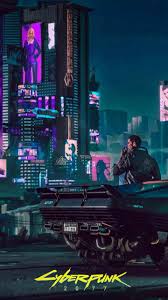 Search free cyberpunk 2077 wallpapers on zedge and personalize your phone to suit you. Cyberpunk 2077 Wallpaper Hd Phone Backgrounds Night City Game Logo Art Poster On Iphone Android Cyberpunk City Cyberpunk Aesthetic Futuristic City