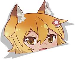 Check spelling or type a new query. Amazon Com Anime Sticker The Helpful Fox Senko San 001 Peek Car Stickers Anime Vinyl Stickers Decorative Waifu Sticker Cartoon Decal Colorful 5 2 X 6 Automotive