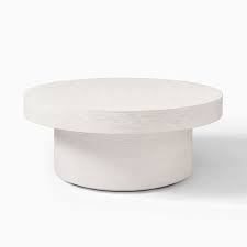 Volume Round Pedestal Coffee Table Wood In 2020 Pedestal Coffee Table Coffee Table Wood Drum Coffee Table