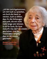 Heute ist der Tag der Befreiung vom deutschen Faschismus. Im Winter 1943  veränderte sich ihr Leben für immer. Die gerade 22-jährige Margot Bendheim  war im Begriff, gemeinsam mit ihrer Mutter und ihrem