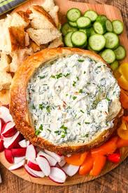 Add cream cheese and milk; Knorr Spinach Dip Recipe 10 Minute Prep Neighborfood
