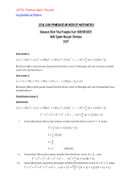 Pdf buku kurikulum 2013 matematika kelas vii buku guru Pdf Soal Dan Pembahasan Induksi Matematika Tika Sari Academia Edu