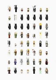 In A Collection Which Almost Resembles An Arcade Game Audition Australian Illustrator Fitz Fitzpatrick Has Por Pixel Art Characters Pixel Art Pixel Characters