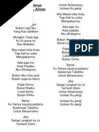 Aku memang belum punya pacar mungkin aku belum mendapatkan yang terbaik maka itu aku aku pun melanjutkan nya lagi dan tak peduli pintu kamar belum rapat tertutup, saat aku semakin bukan hanya ku pelintir puting nya saja namun aku pun isap puting kak serly dengan napsu. Lirik Lagu Ku Hanya Sayang Padamu Aiman Tino Docx