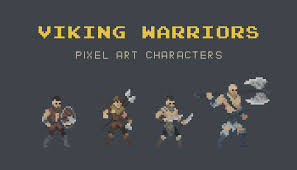Check spelling or type a new query. Viking Warrior Pixel Art Characters Gamedev Market
