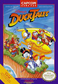 Ducktales Nes 1989 Box Art Ducktales Nes Art