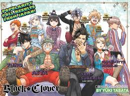 4th Black Clover Popularity Poll Picks Asta As The King In 2020 Black Clover Manga Clover Black Clover Anime