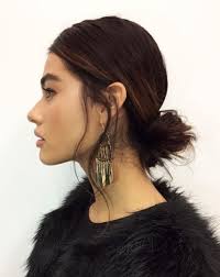 Pick up 2 medium sized sections of hair from above your ears on either side and tie them loosely together with a hair elastic at the back of your head. 45 Best Hairstyles For Long Thin Hair 2021 All Things Hair Uk