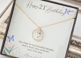 21st birthday baby sash 21 year old birthday finally 21 ribbon sash for women girls 21st birthday party decorations nw06. 21st Birthday Gift For Daughter 21 Years Old Necklace 2 Rings Necklace Mixed Metals Rings Peti 21st Birthday Gifts Birthday Jewelry Gift Birthday Jewellery
