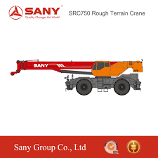 Sany Src750 75 Tons Highly Sensitive Load Lifting Capacity Rough Terrain Crane Mobile Buy Crane Mobile Truck Mounted Crane Crane Product On