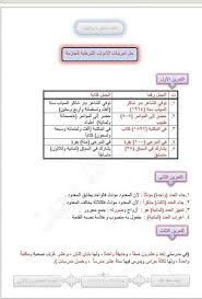 قواعد اللغة العربية ملخص موضوع العدد ٢٠١٩ الثالث متوسط منتديات درر العراق