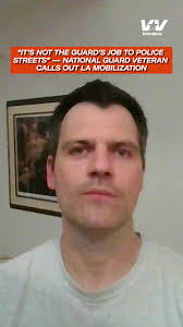 “This deployment only serves one person’s agenda. It doesn’t help any of  the people of California.” — Army National Guard Veteran, No disaster. No  request. Just a political show of force ordered from ...
