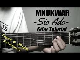 D sa hadir untuk ko. Gitar Tutorial Mnukwar Sio Ado Mudah Cepat Dimengerti Untuk Pemula Youtube