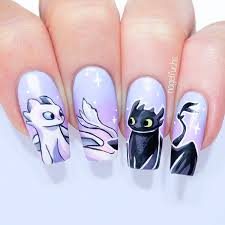 Nagelfuchs Freehand Nail Art On Instagram Werbung Unbezahlt Tomorrow I Ll See How To Train Your Dragon The Easy Way And I M Happy