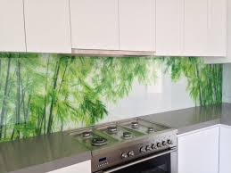 coloured glass splashbacks, kitchen